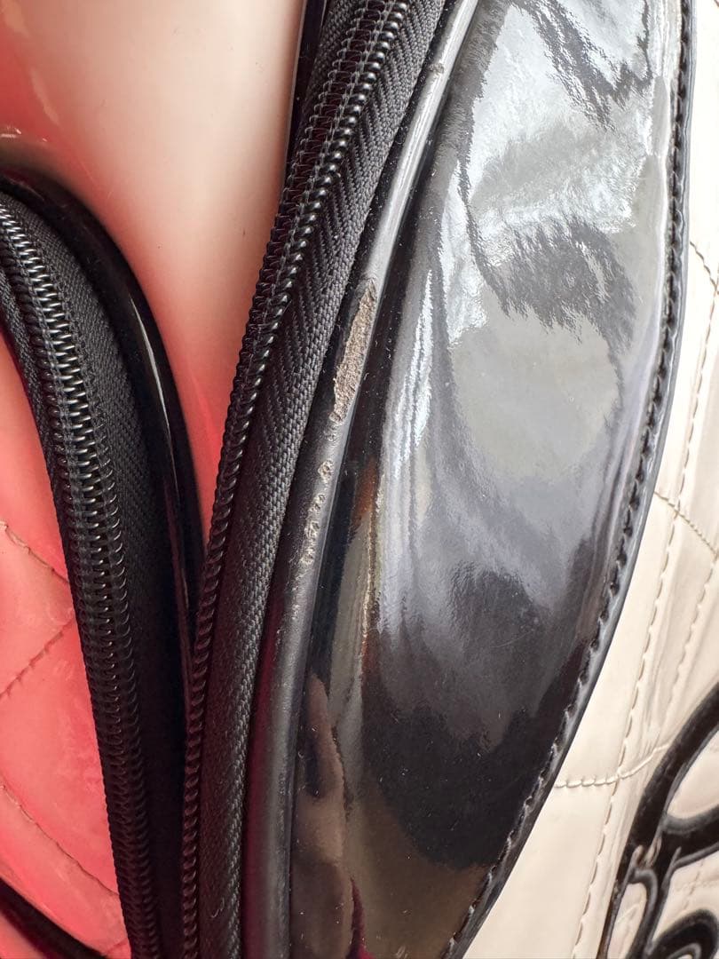 希少ホワイトBarbie ゴルフバッグ・キャディバッグ