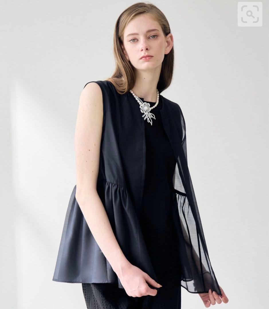 アナイ　オーガンぺプラムギャザージレ