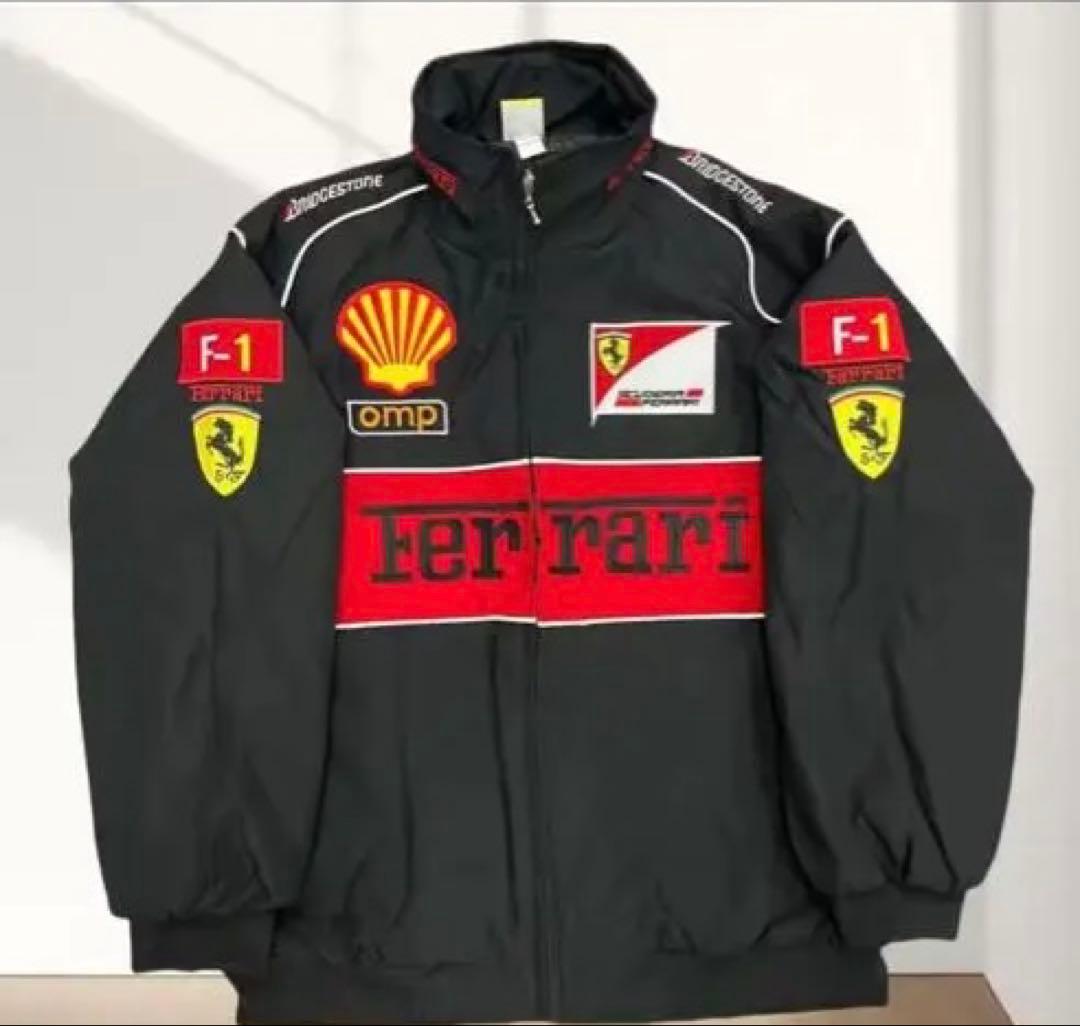 Ferrari F1 チームジャケット M 黒