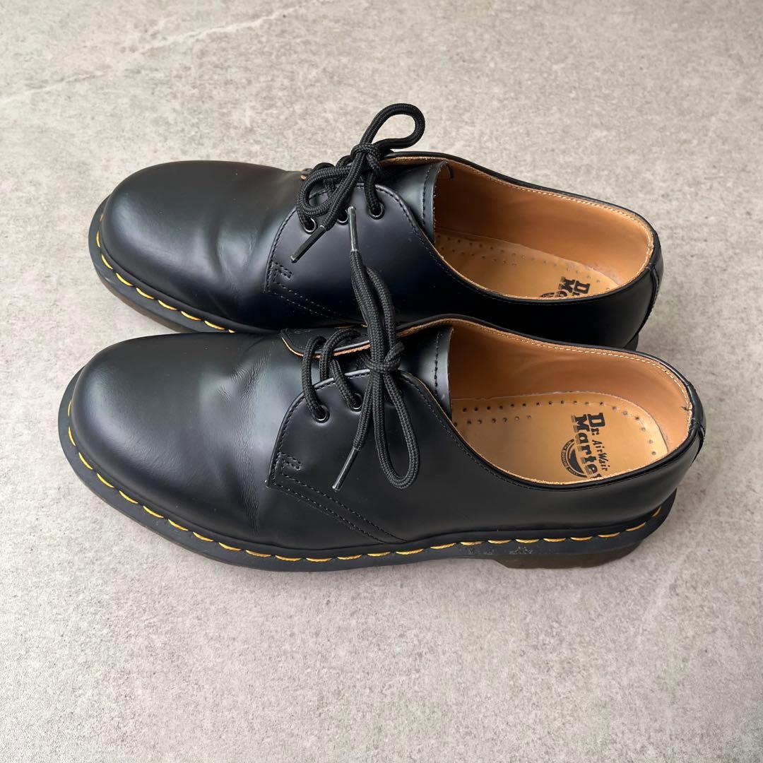 Dr.Martens　1461 ３ホールシューズ　ブラック　革靴　厚底　28cm
