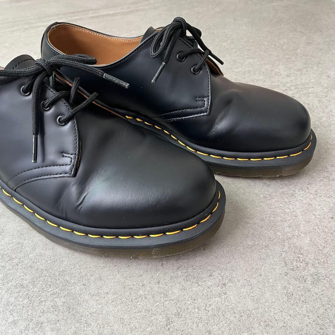 Dr.Martens　1461 ３ホールシューズ　ブラック　革靴　厚底　28cm