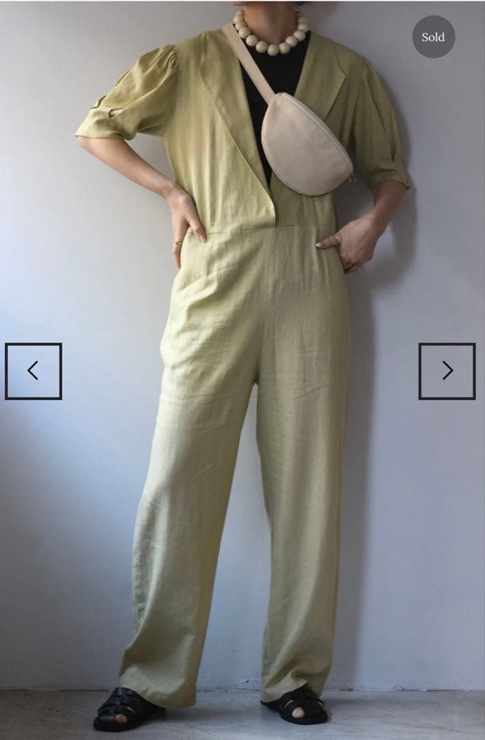 charrita チャリータ ジャンプスーツ 2024SS 美品　最終再値下げ！