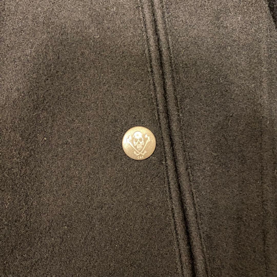 【美品・ラスト1点】CELT&COBRAケルト&コブラ Pコート ブラック XS