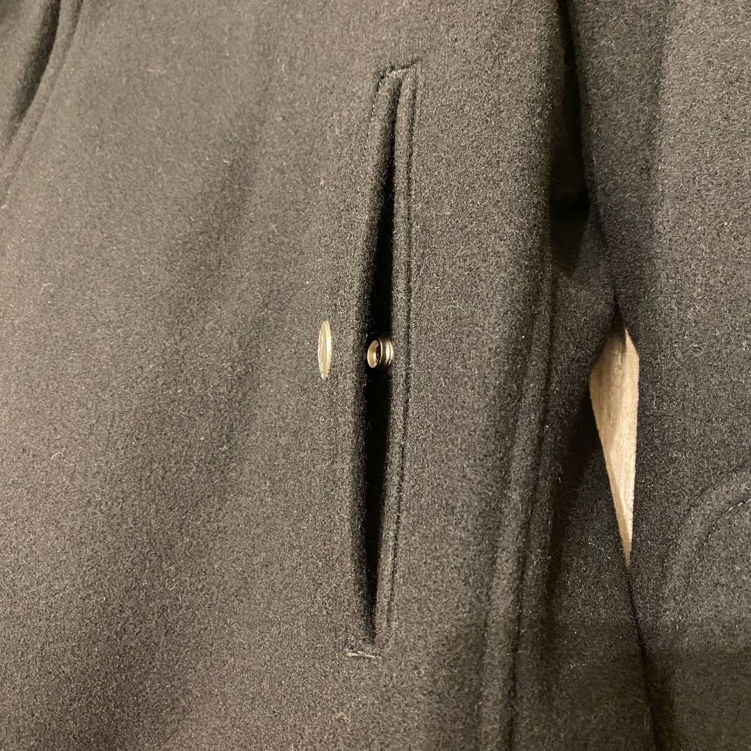 【美品・ラスト1点】CELT&COBRAケルト&コブラ Pコート ブラック XS