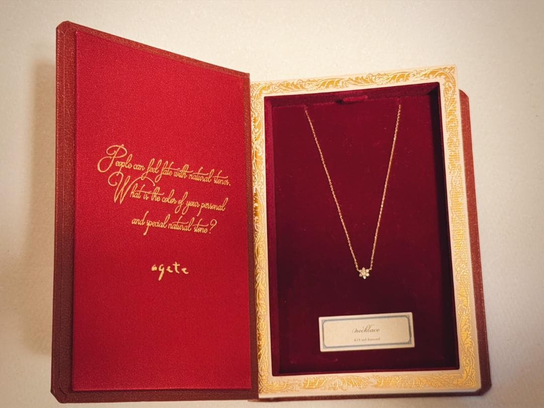 相*寛様 【agete】2018Xmas限定 K18ダイアモンドネックレス