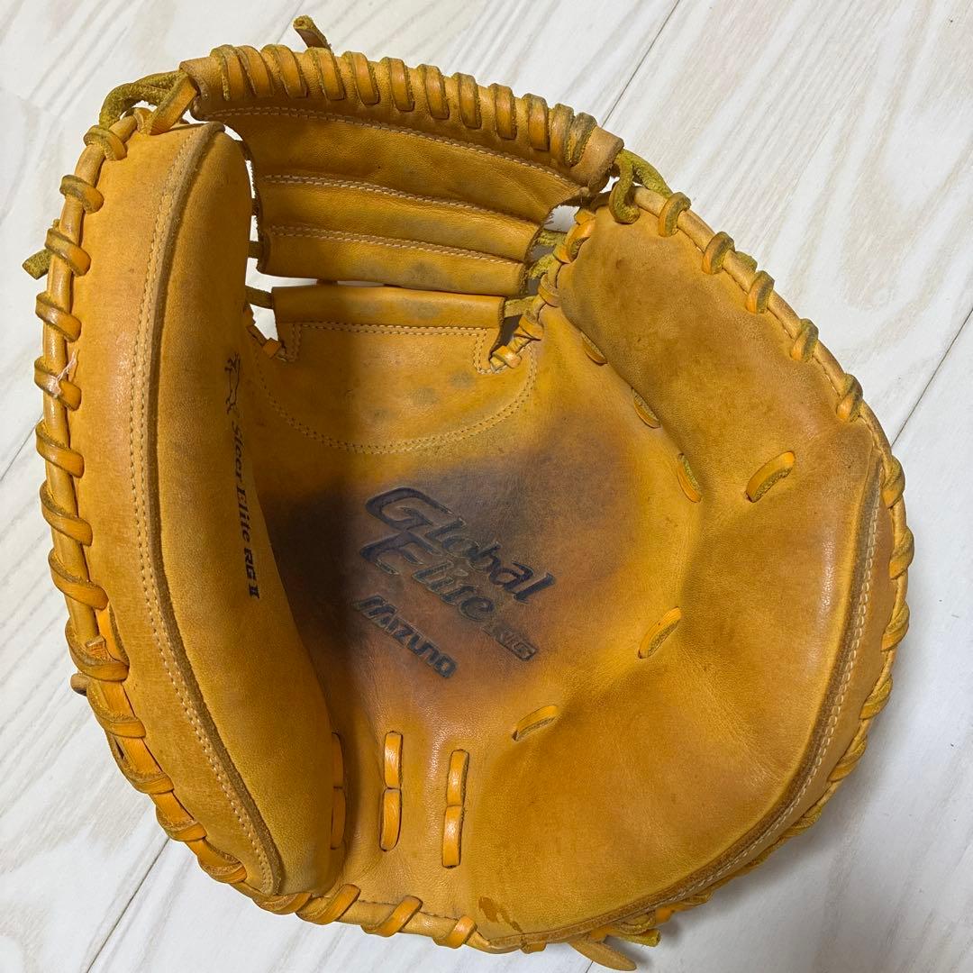 軟式用ミズノ　グローバルエリートRS　キャッチャーミット