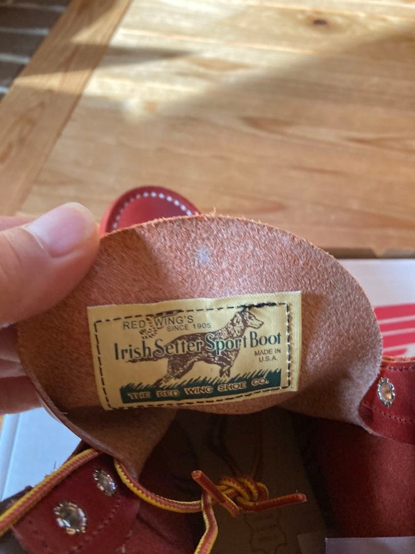 Red Wings Irish Setter Sport Boot レッド