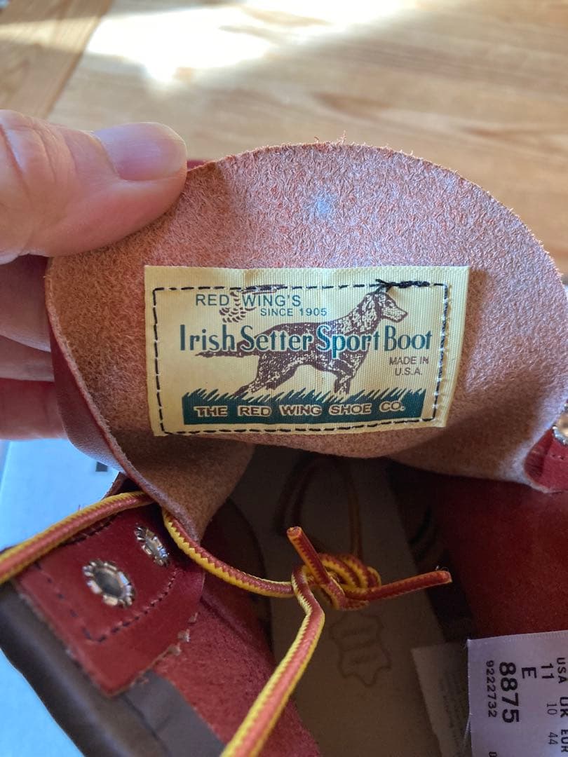 Red Wings Irish Setter Sport Boot レッド