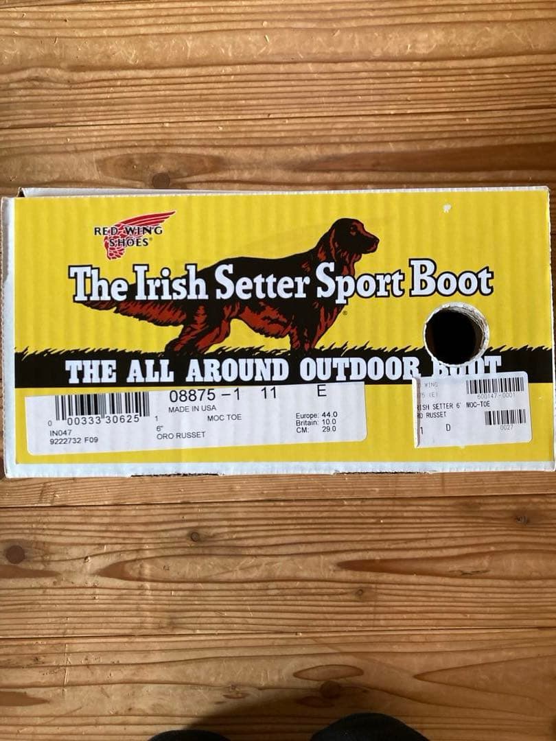 Red Wings Irish Setter Sport Boot レッド