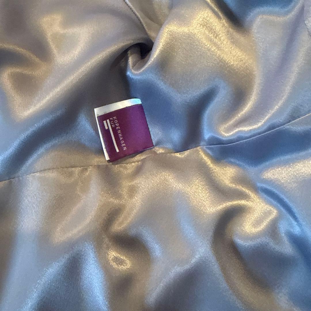 高級　KOPENHAGEN FUR ミンクコート　フード付き コペンハーゲン