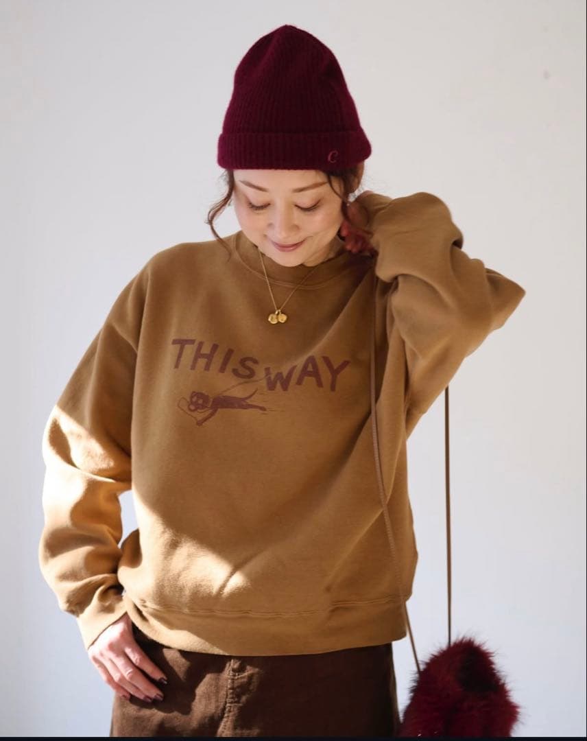 REMI RELIEF × HUG Õ WäR THIS WAYキャメル