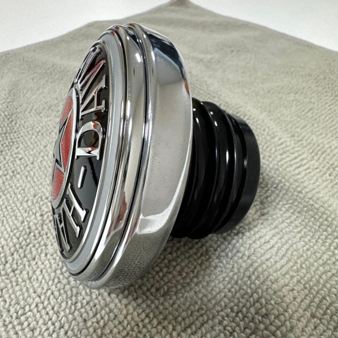 ハーレータンクキャップ　スポーツスター　純正　メダリオン　七宝焼き