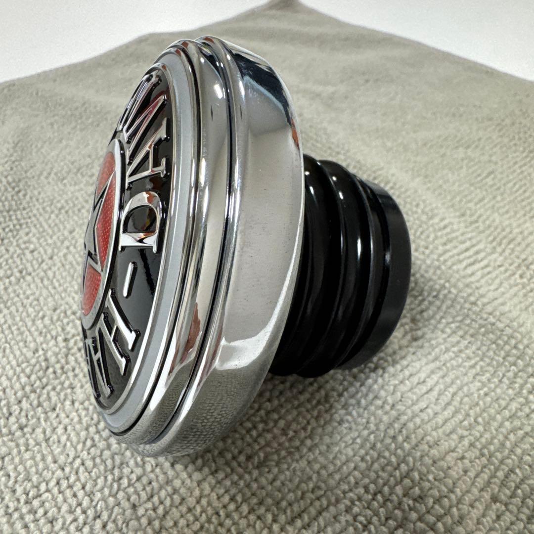 ハーレータンクキャップ　スポーツスター　純正　メダリオン　七宝焼き