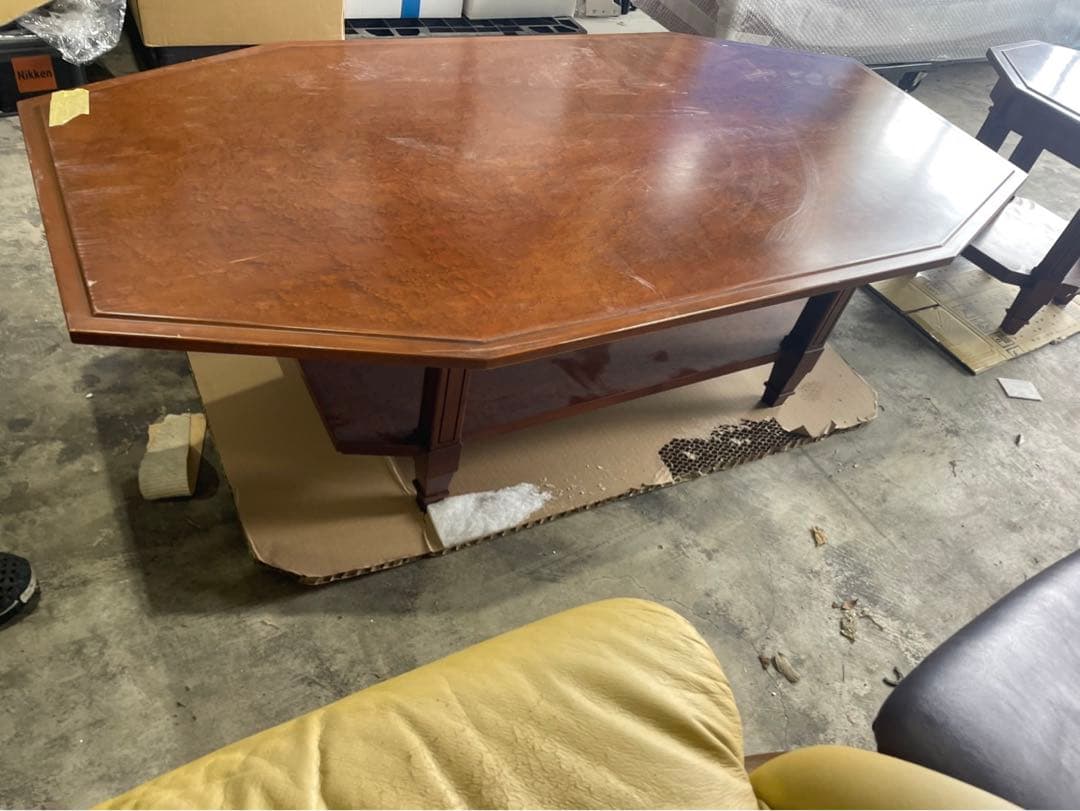 & WISERページ アンティークテーブル　北欧風