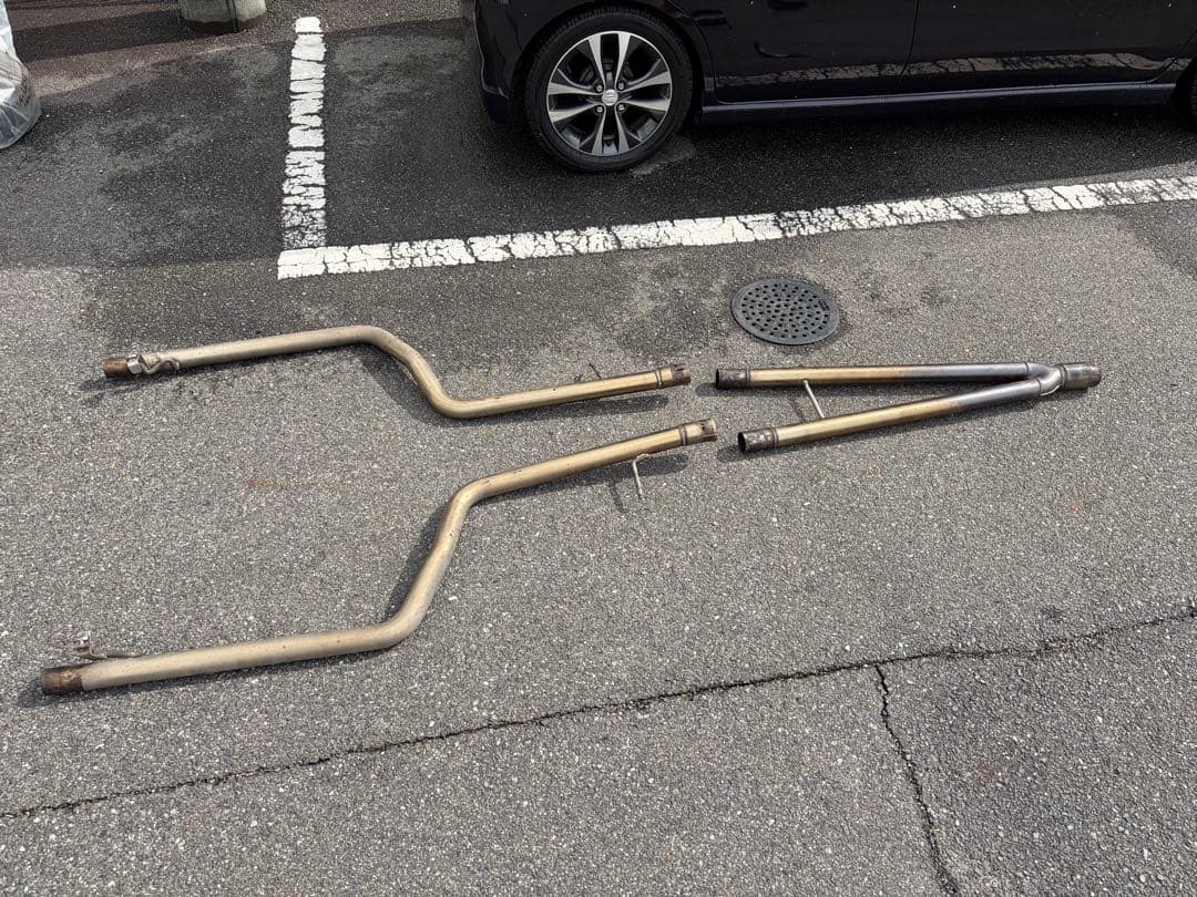 30セルシオ後期　中間、リアピースストレート　ucf30ucf31 中古品