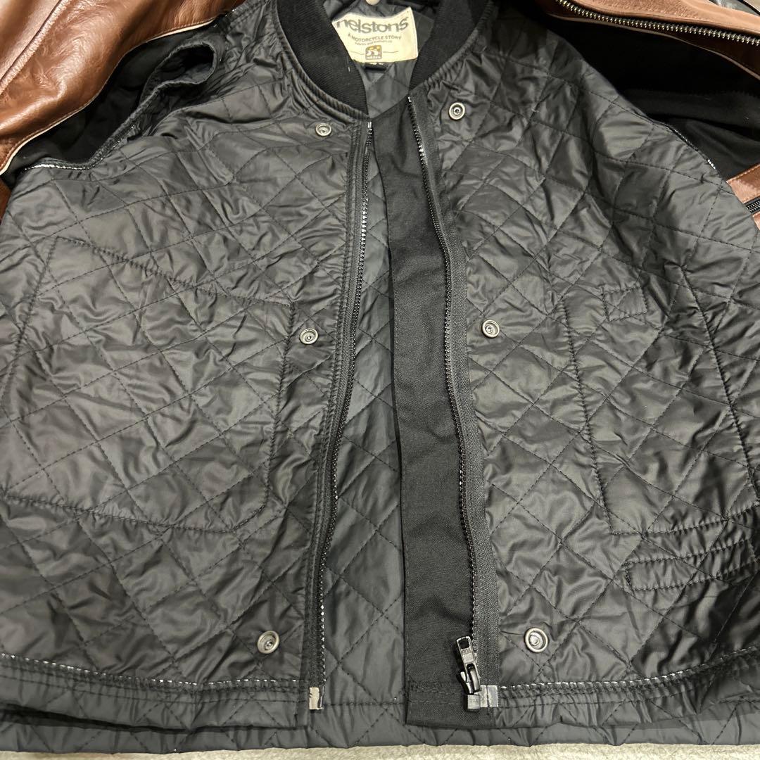 helstons レザーライダースジャケット M 中古品