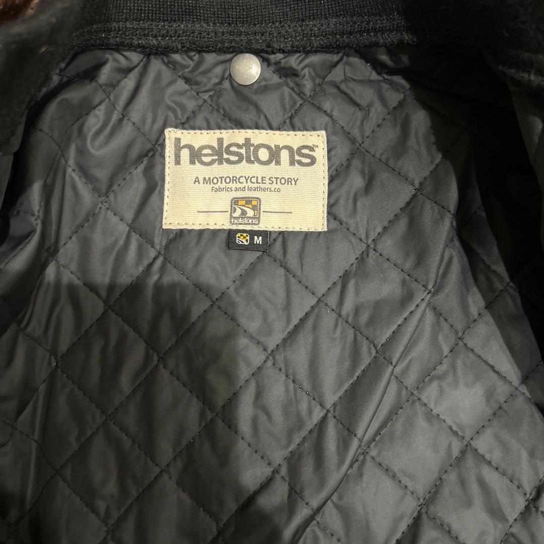 helstons レザーライダースジャケット M 中古品