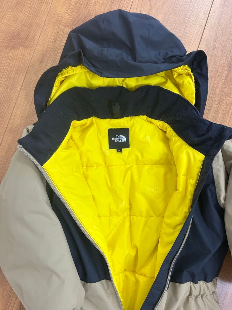 ⭐︎値下げ⭐︎The North Face 子供用ジャンプスーツ 黒/ベージュ