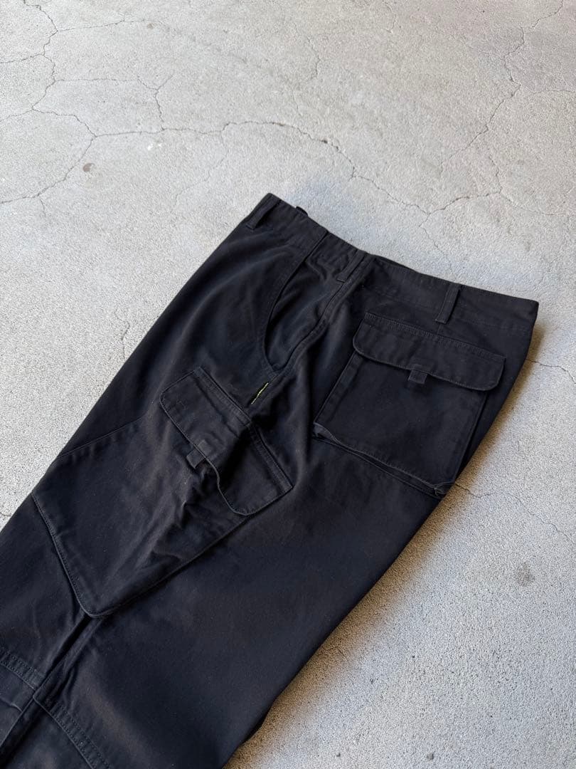パンツ GOOD ENOUGH Black Wide Cargo Pants