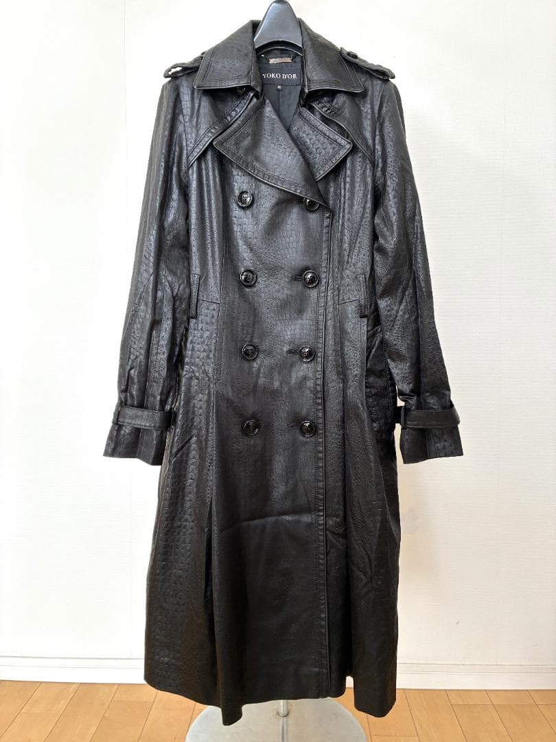 YOKO D'OR (ヨーコドール) 日本製40(M)ストレッチ トレンチコート
