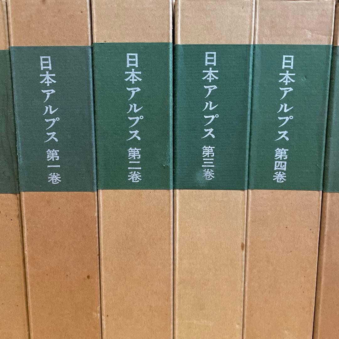 日本山岳会　覆刻日本の山岳名著　保護函シリーズ