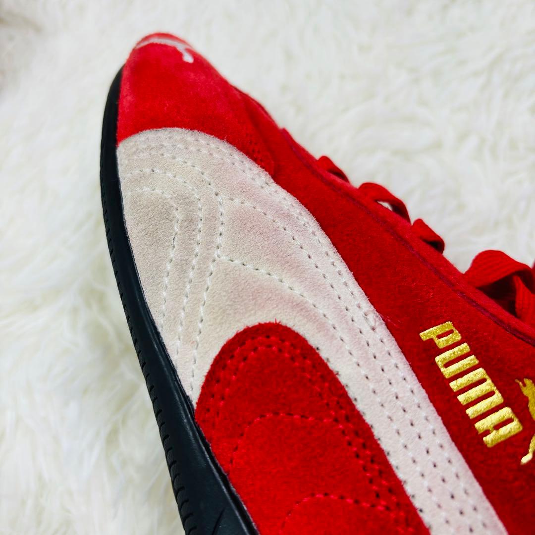 PUMA スピードキャット 24 レッド スエード