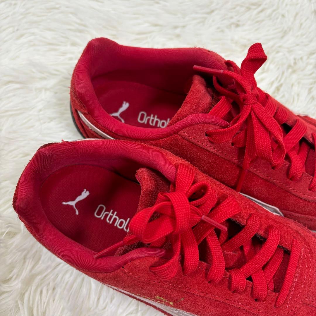 PUMA スピードキャット 24 レッド スエード
