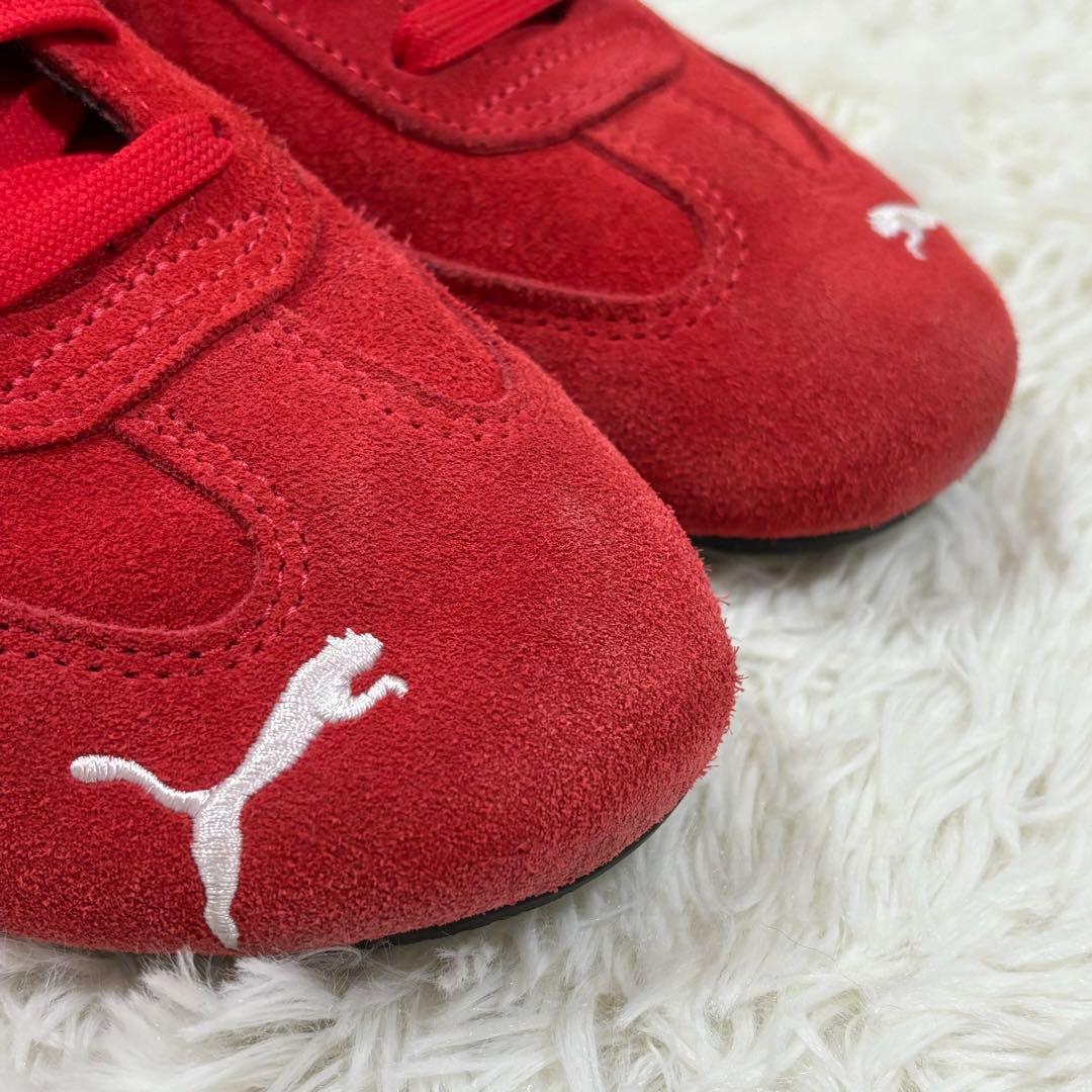 PUMA スピードキャット 24 レッド スエード