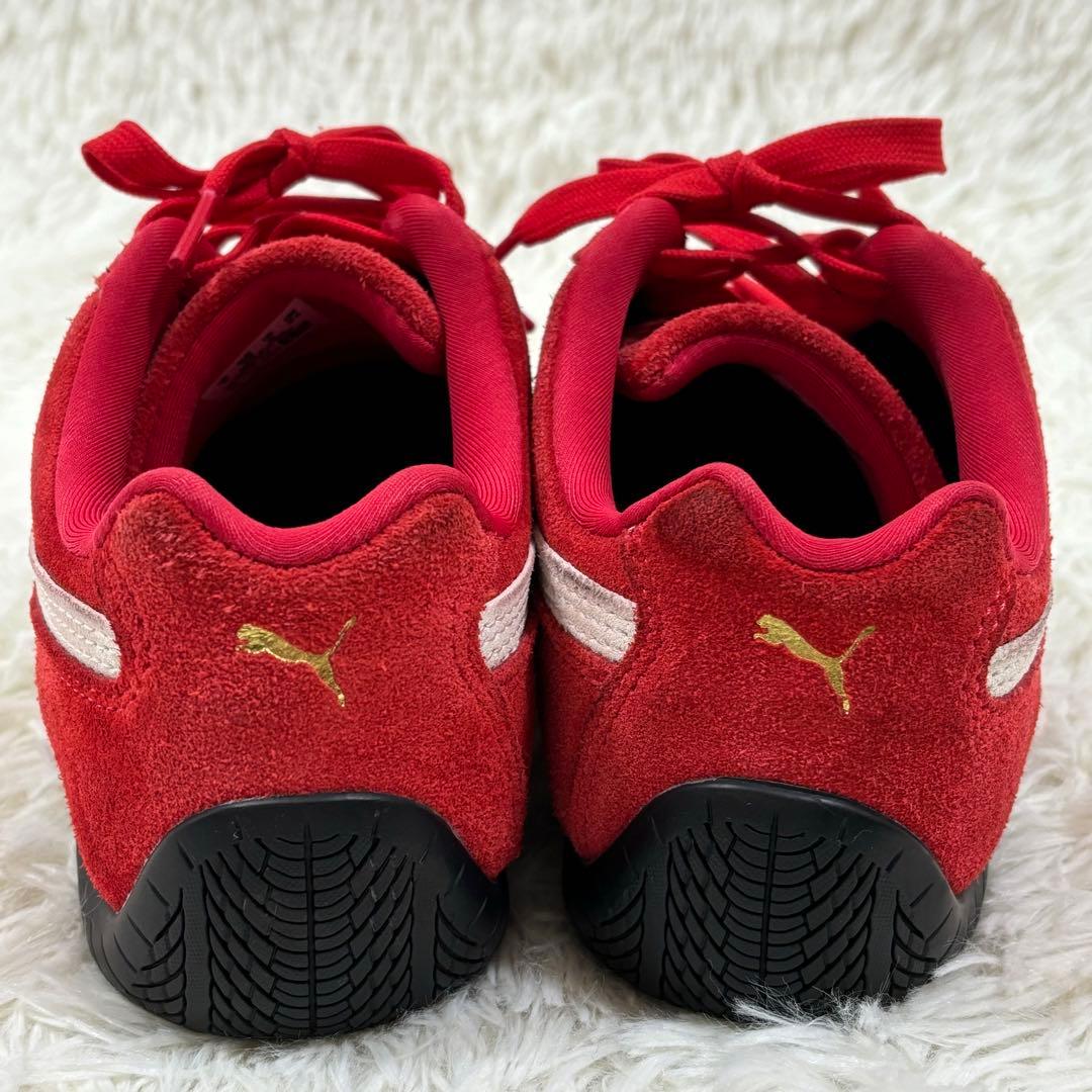 PUMA スピードキャット 24 レッド スエード