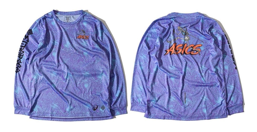 アシックス エルドレッソ コラボ 長袖Tシャツ ロングTシャツ S 即完売 稀少