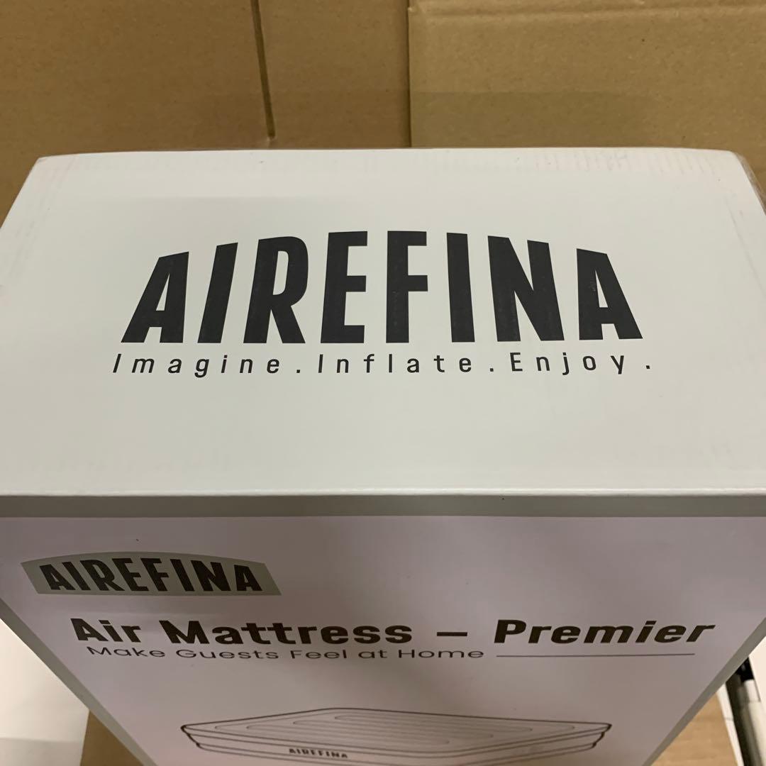 新品　Airefina エアーベッド ダブル　電動ポンプ内蔵 キャンプ マット