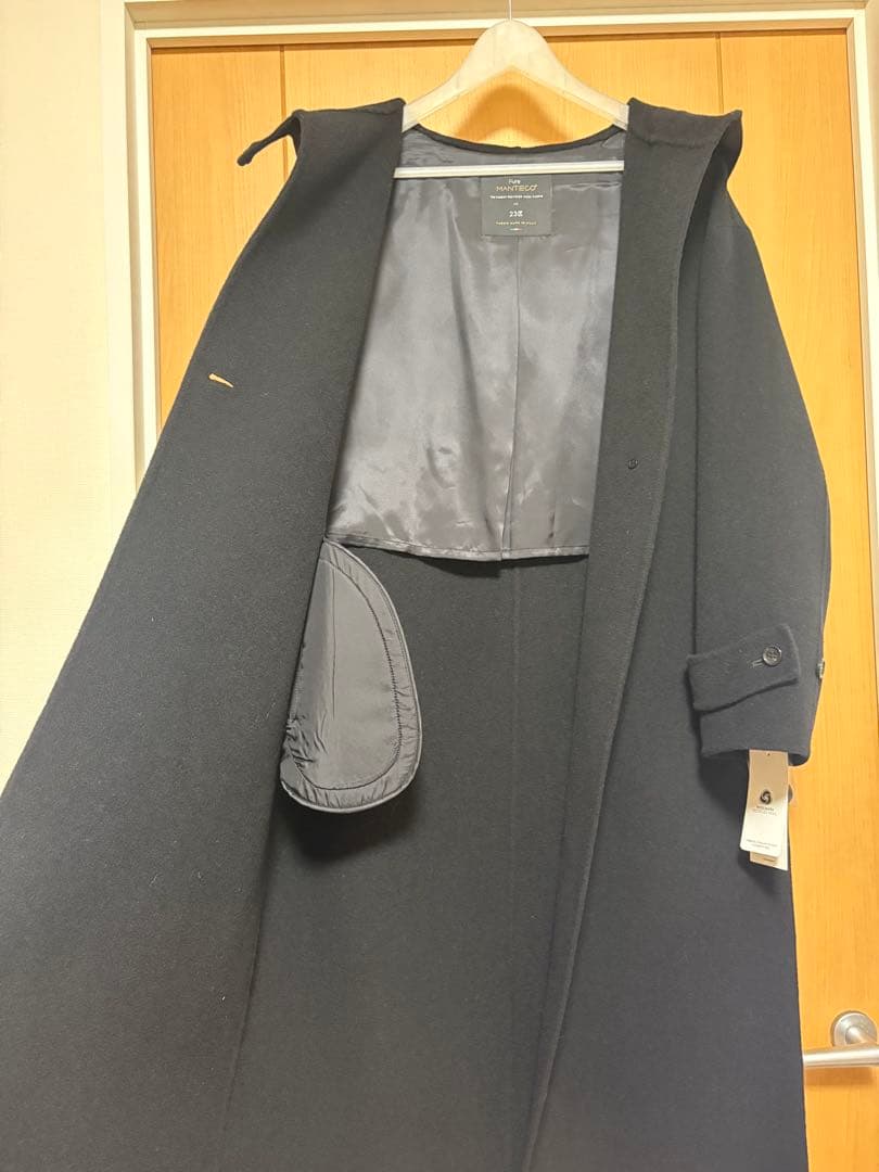 23区滝沢眞規子さん着用VERMANTECOPureリバー フード ロングコート