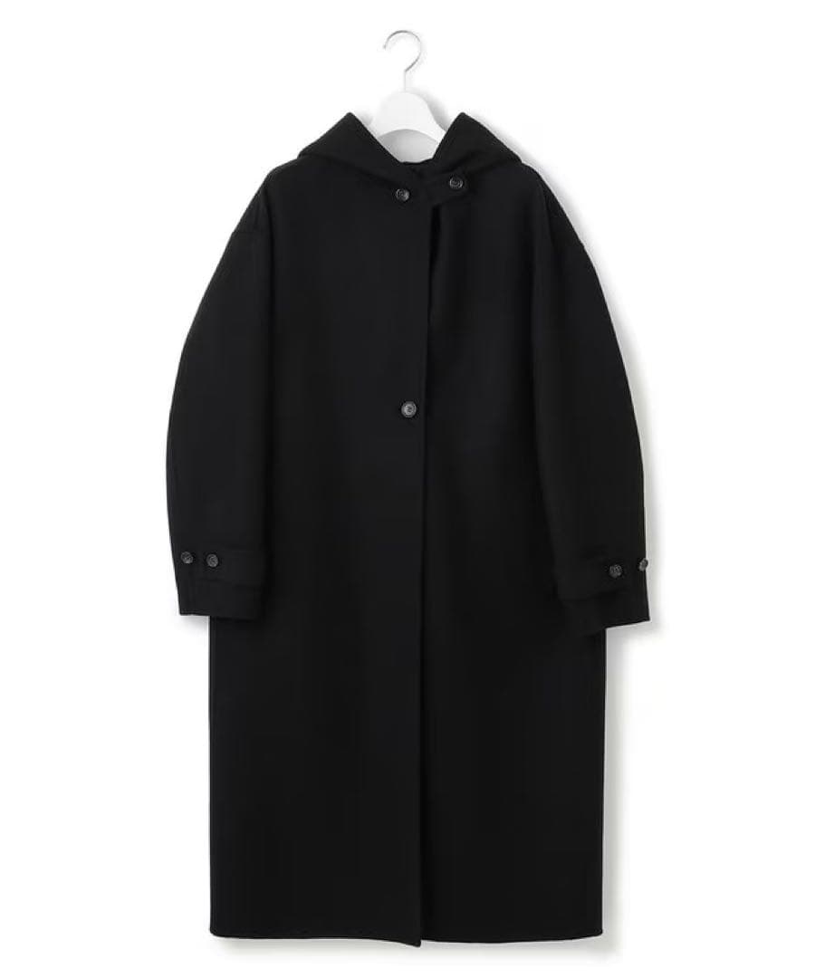 23区滝沢眞規子さん着用VERMANTECOPureリバー フード ロングコート