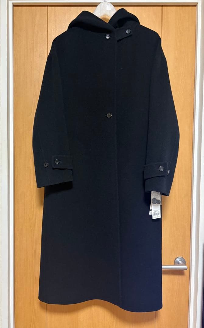 23区滝沢眞規子さん着用VERMANTECOPureリバー フード ロングコート