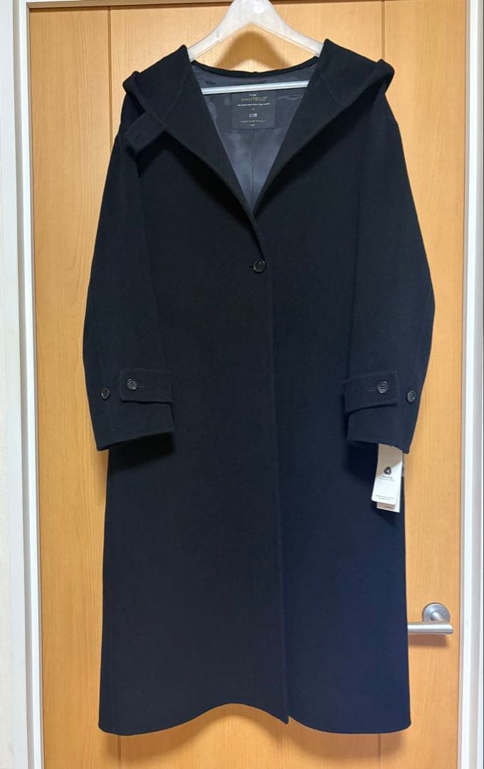 23区滝沢眞規子さん着用VERMANTECOPureリバー フード ロングコート