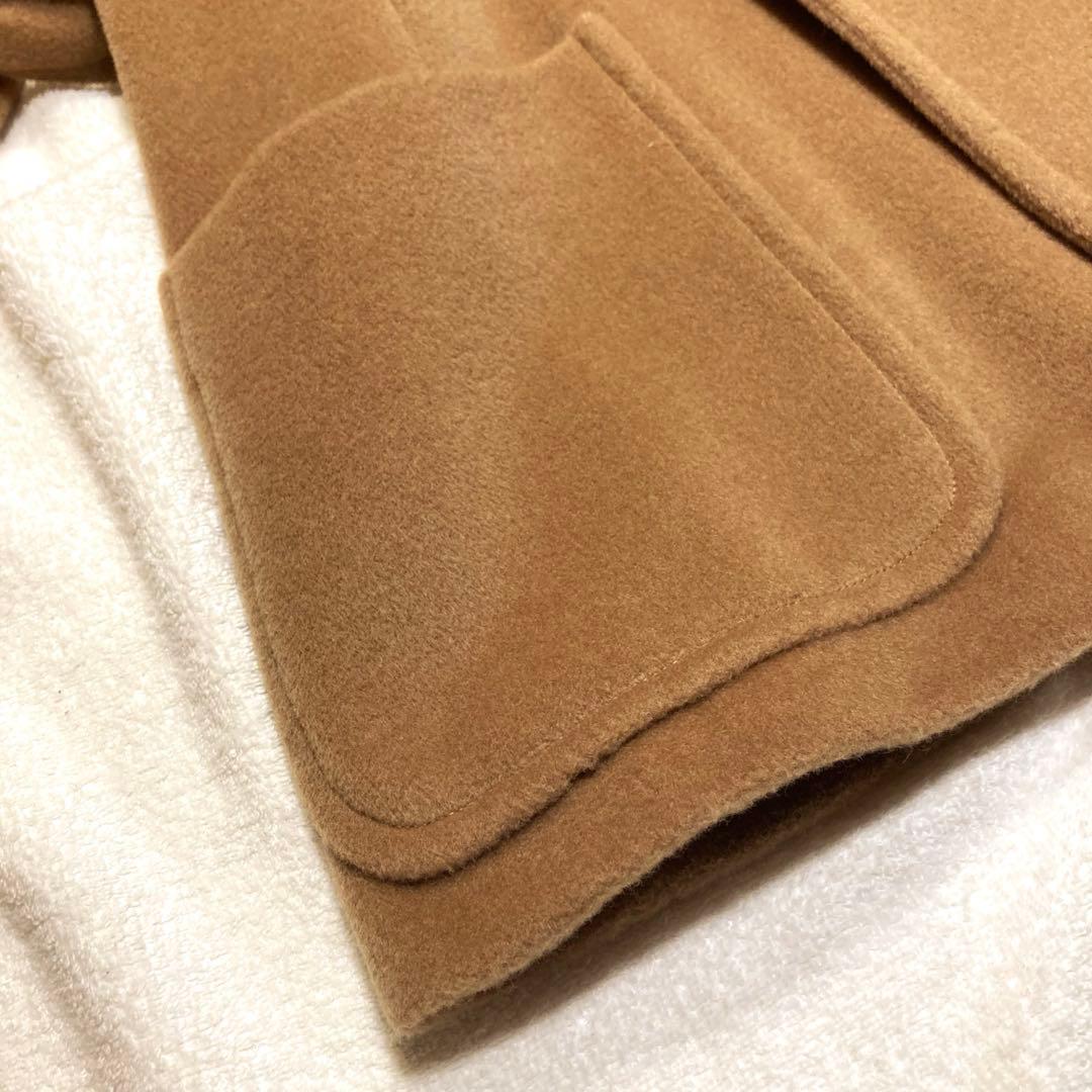 Max Mara マックスマーラ キャメル ショートコート　ベルト ウール　40