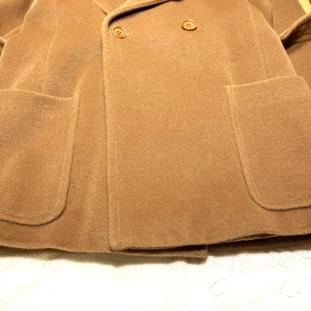 Max Mara マックスマーラ キャメル ショートコート　ベルト ウール　40