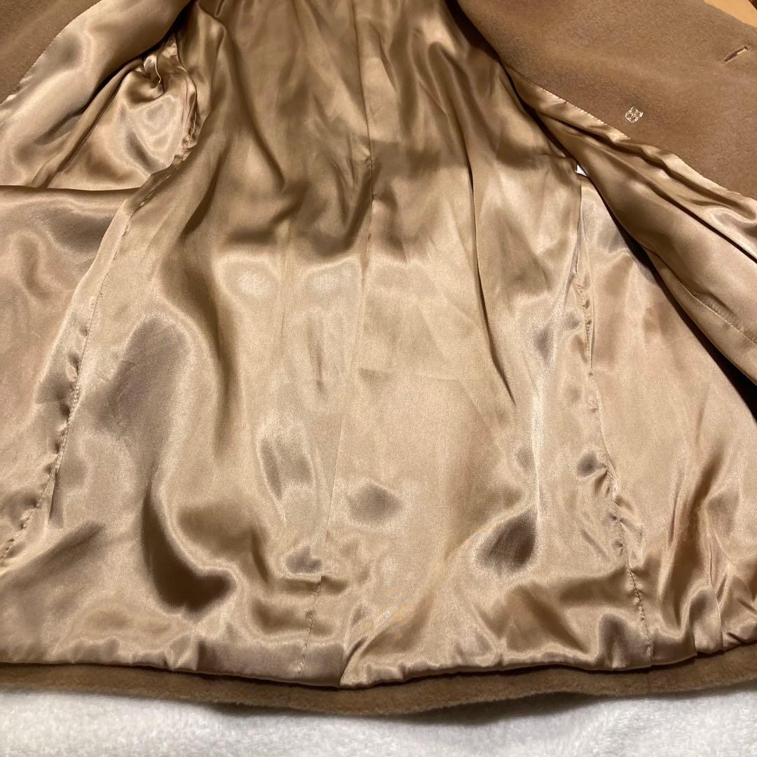 Max Mara マックスマーラ キャメル ショートコート　ベルト ウール　40