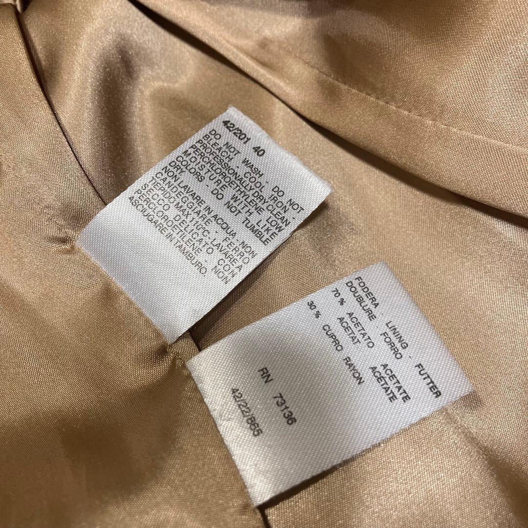 Max Mara マックスマーラ キャメル ショートコート　ベルト ウール　40