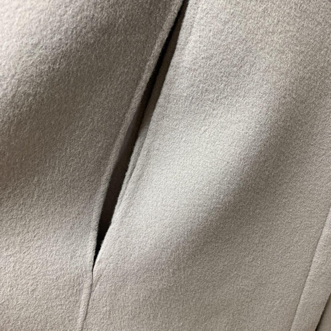 グレースコンチネンタル リバーケープコート ライトグレー 36