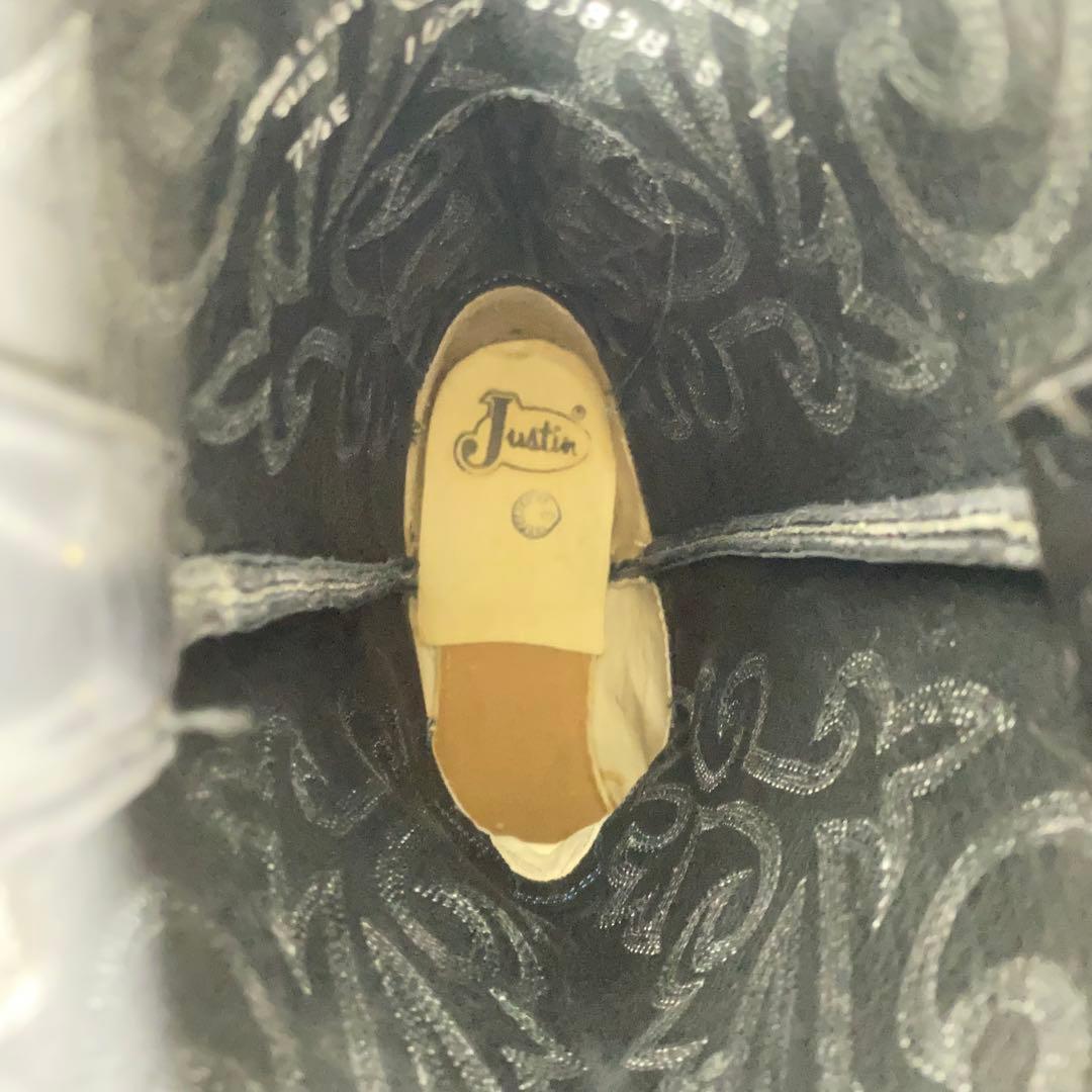 【試着程度】justin ウエスタンブーツ 1409 カウボーイブーツ 25.5