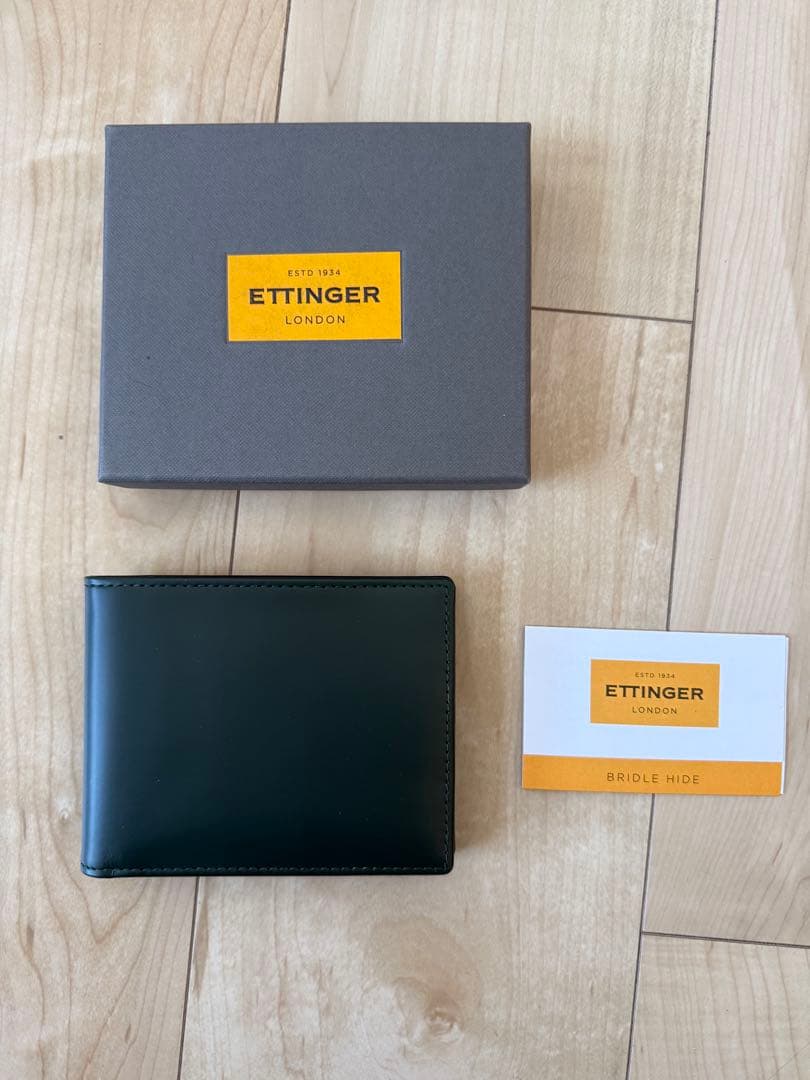 いちや【新品未使用】ETTINGER 二つ折り財布