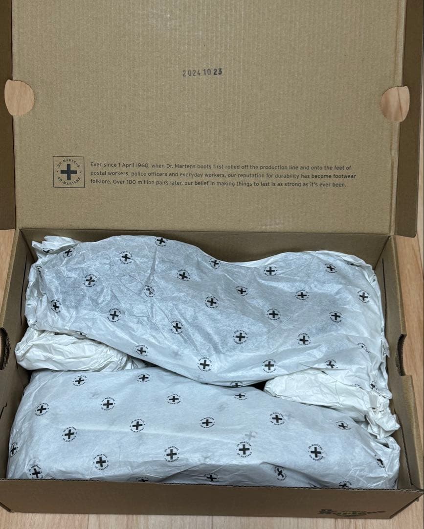 ドクターマーチン1461 BEX MONO ブラックUK9 28cm 新品未使用