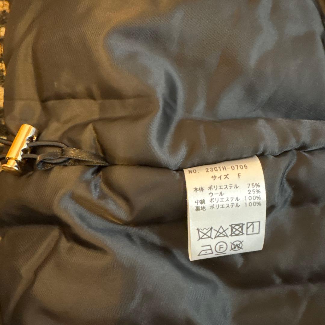 ピロッピ 新品未使用！Margaux vintageヒョウ柄 ダウンベスト