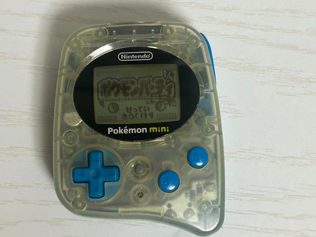 ヒ*ン様 ポケモンミニ 本体 ウパーブルー Pokemon Mini Woope