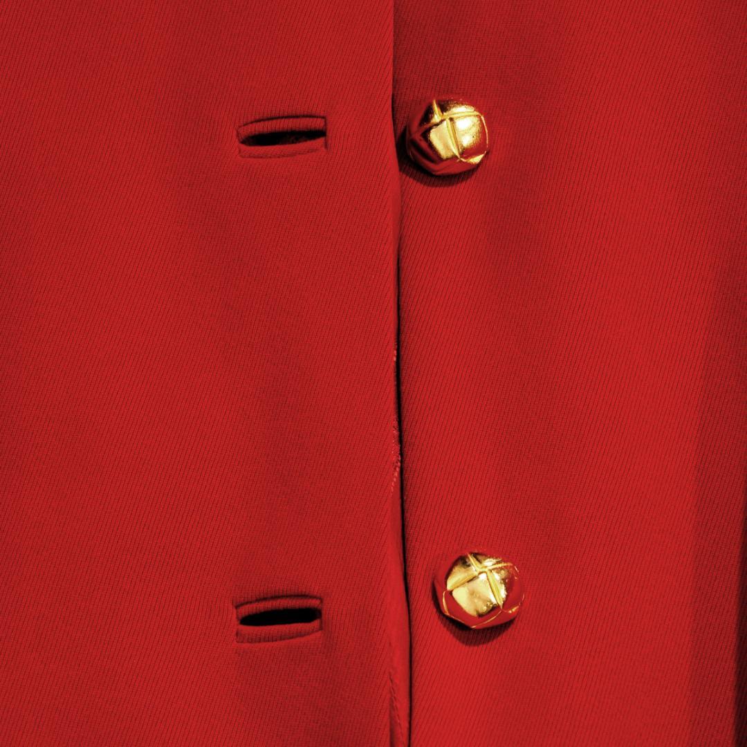 Vintage Hermes エルメス 金ボタン カシミヤ ロングコート 40