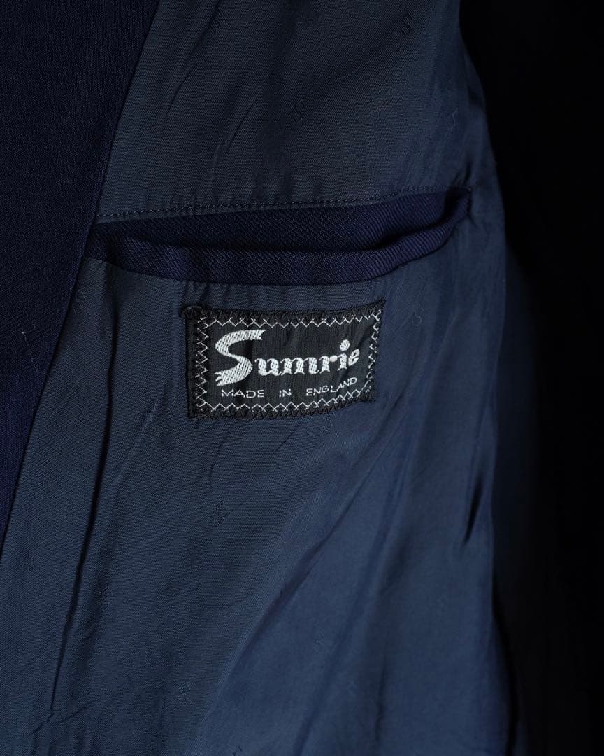 ヨ*チ様 60s〜 british vintage navy blazer ダブ