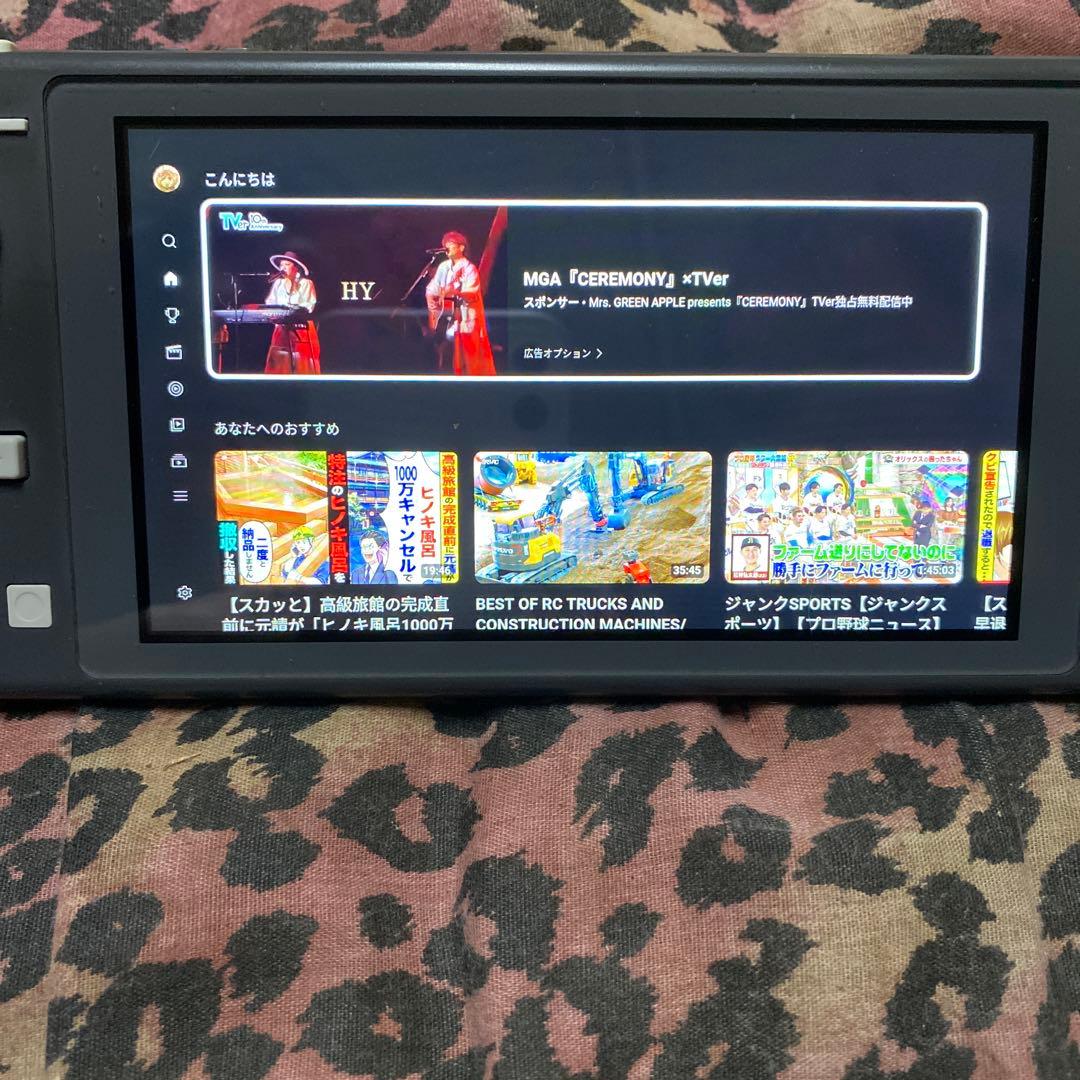 Nintendo Switchライト グレー ジャンク品