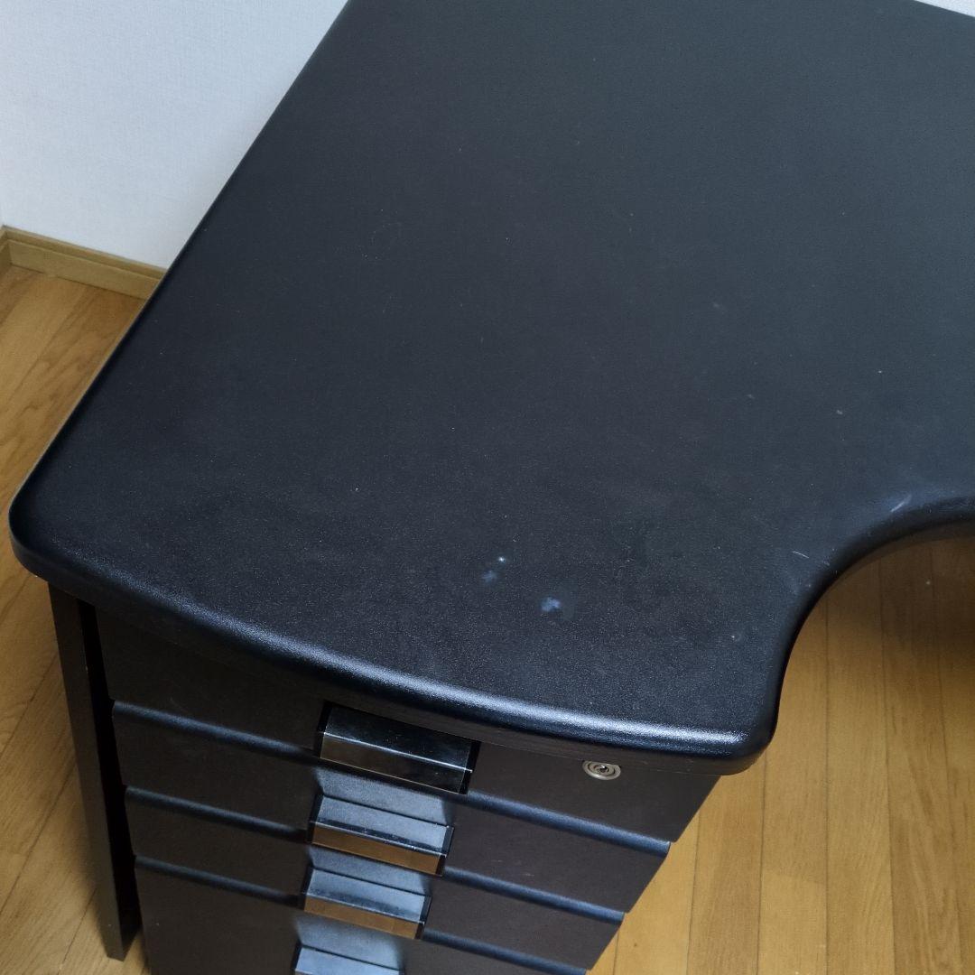 Audrey様①合計価格¥20000円 大型デスク 黒 ブラック L字型