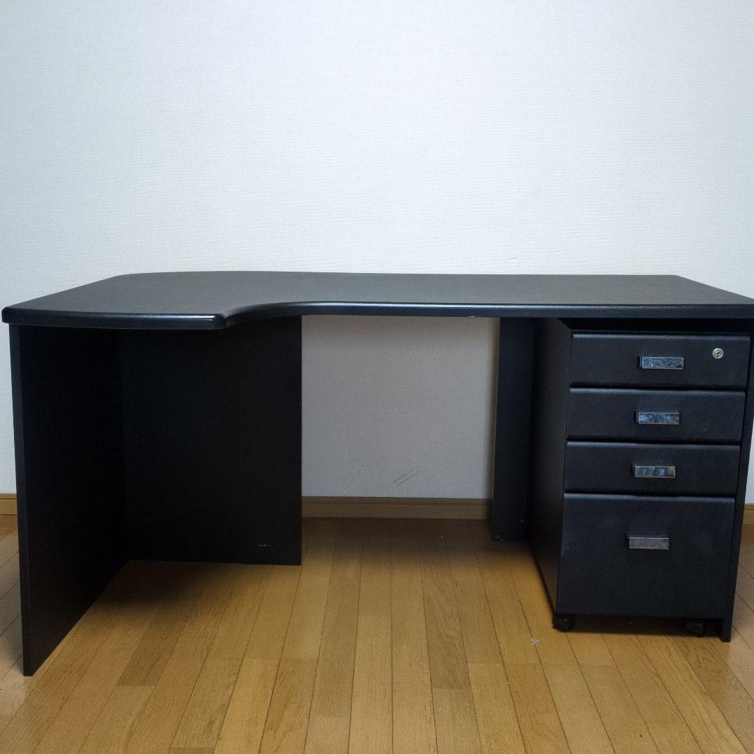 Audrey様①合計価格¥20000円 大型デスク 黒 ブラック L字型